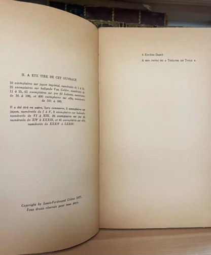 Louis-Ferdinand Céline Bagatelles pour un massacre Éditions Denoël 1937 - immagine 9