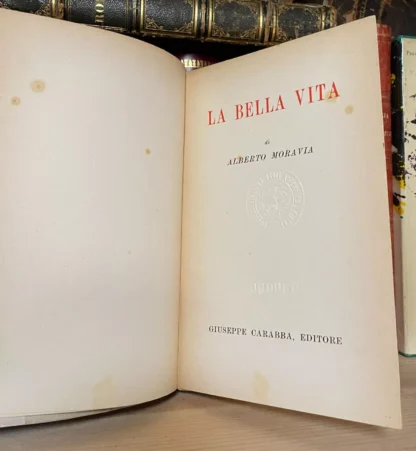 Alberto Moravia La Bella Vita Giuseppe Carabba febbraio 1935 - immagine 5