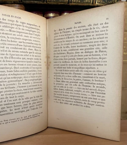 Taine Voyage en Italie Librairie Hachette et Cie 1901-1905 due volumi - immagine 17