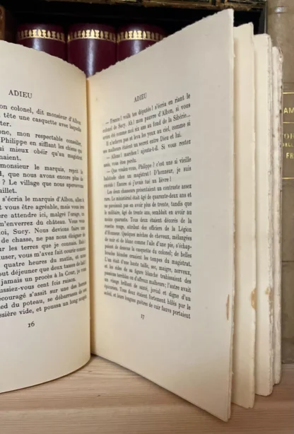 Balzac Adieu Étude de femme un lutte Le dome des invalides Skira 1946 - immagine 6
