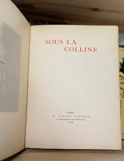 Aubrey Beardsley Sous La Colline Floury 1908 - immagine 5