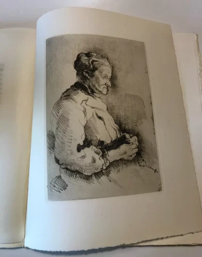 Genitrix par François Mauriac eaux-fortes de Gernez a la cité des livres 1926 - immagine 10