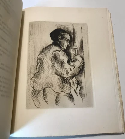 Genitrix par François Mauriac eaux-fortes de Gernez a la cité des livres 1926 - immagine 7