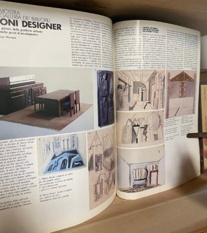 Casa Vogue Dicembre 1983 n. 147 Gregotti Gae Aulenti Severini Salone del mobile - immagine 11