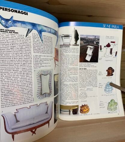 Casa Vogue Dicembre 1987 n. 188 Magistretti Sottsass Canali Bicocchi Piva - immagine 10