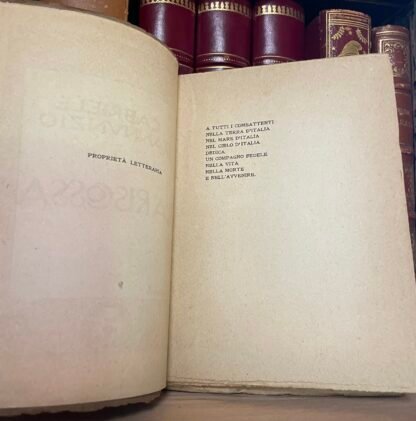 Gabriele D'Annuzio La riscossa Bestetti e Tumminelli fuori commercio (sd) (1918) - immagine 5