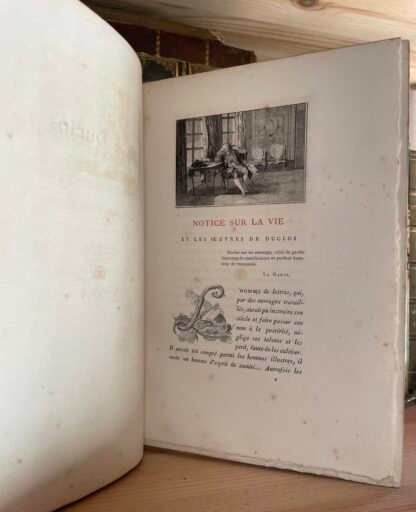 Contes de Charles Pinot Duclos Notice par O. Uzanne - Quantin ÉditeurParis 1880 - immagine 9