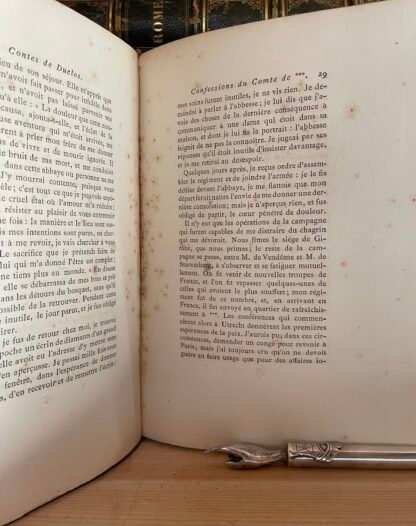 Contes de Charles Pinot Duclos Notice par O. Uzanne - Quantin ÉditeurParis 1880 - immagine 14