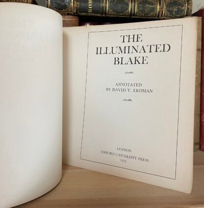 The Illuminated Blake Annotated David Erdman Oxford University Press 1975 - immagine 3