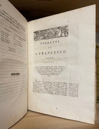 Fioretti di S. Francesco dalla Tipografia di Paolo Libanti Verona 1822 - immagine 13