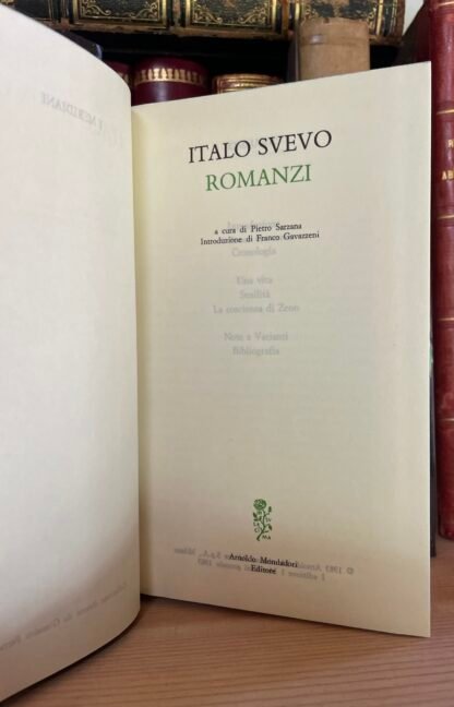 Italo Svevo Romanzi Mondadori I Meridiani 1985 prima edizione - immagine 6