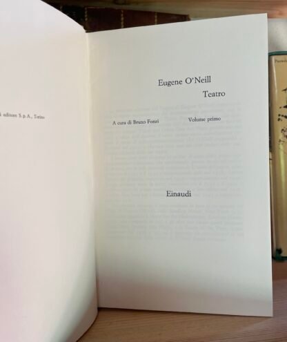 Eugene O'Neill Teatro 3 volumi Einaudi Editore 1962 - immagine 11