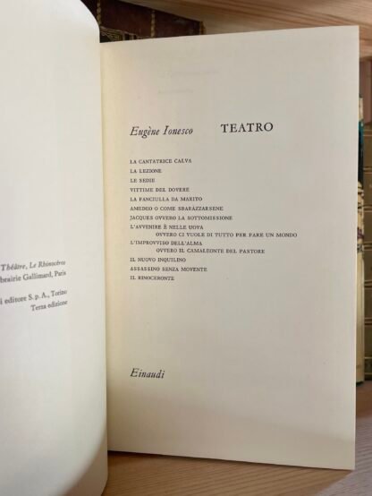 Eugene O'Neill Teatro 3 volumi Einaudi Editore 1962 - immagine 16