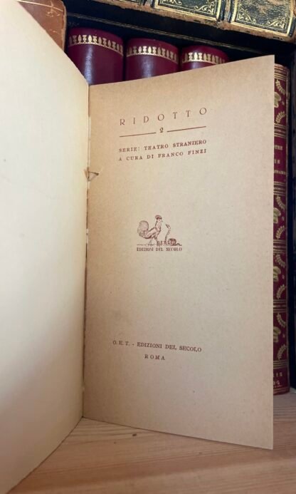 Federico Garcia Lorca Yerma Edizioni del Secolo 1944 - immagine 3