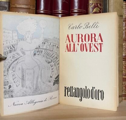Carlo Belli Aurora all'Ovest Rettangolo d'oro 1944 ed. numerata - immagine 8