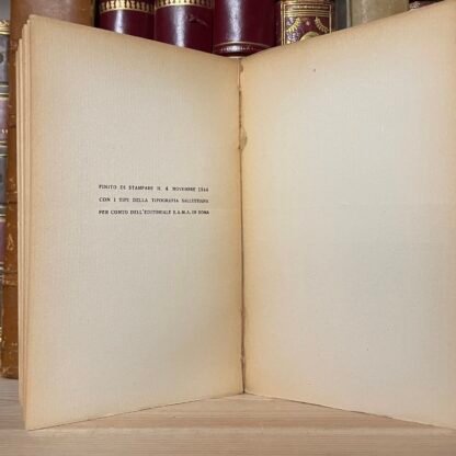 Carlo Belli Aurora all'Ovest Rettangolo d'oro 1944 ed. numerata - immagine 16