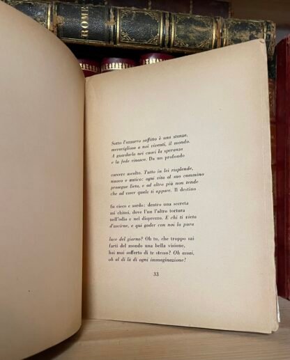 Carlo Belli Aurora all'Ovest Rettangolo d'oro 1944 ed. numerata - immagine 13