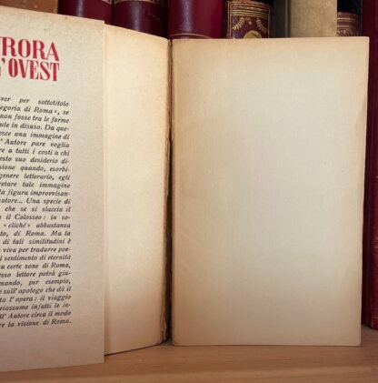 Carlo Belli Aurora all'Ovest Rettangolo d'oro 1944 ed. numerata - immagine 5