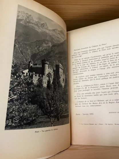 Justin Boson Le Château de Fénis Istituto Geografico De Agostini Novara 1953 - immagine 5