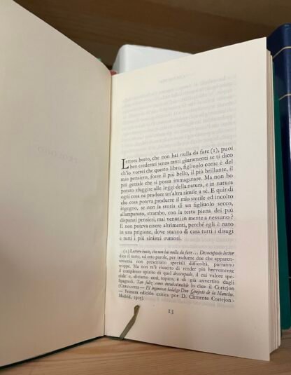 Cervantes Don Chisciotte due voll. Mondadori biblioteca romantica Borgese 1933 - immagine 10