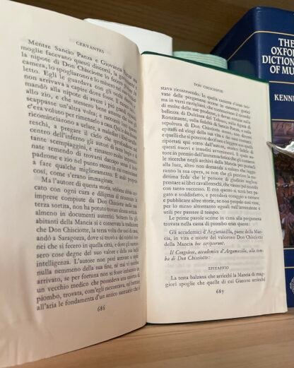 Cervantes Don Chisciotte due voll. Mondadori biblioteca romantica Borgese 1933 - immagine 13