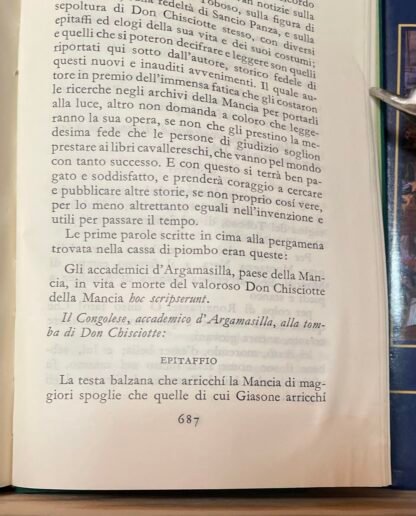 Cervantes Don Chisciotte due voll. Mondadori biblioteca romantica Borgese 1933 - immagine 14