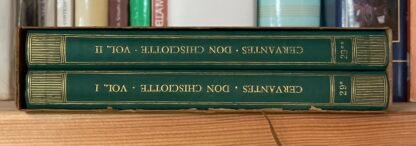 Cervantes Don Chisciotte due voll. Mondadori biblioteca romantica Borgese 1933 - immagine 22