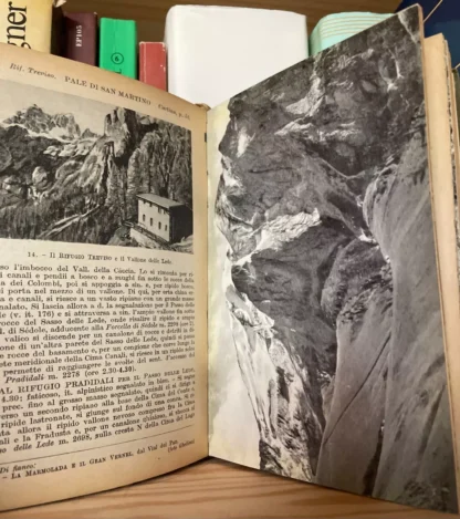 Saglio Da rifugio a rifugio Dolomiti Occidentali Touring Club Italiano CAI 1949 - immagine 8