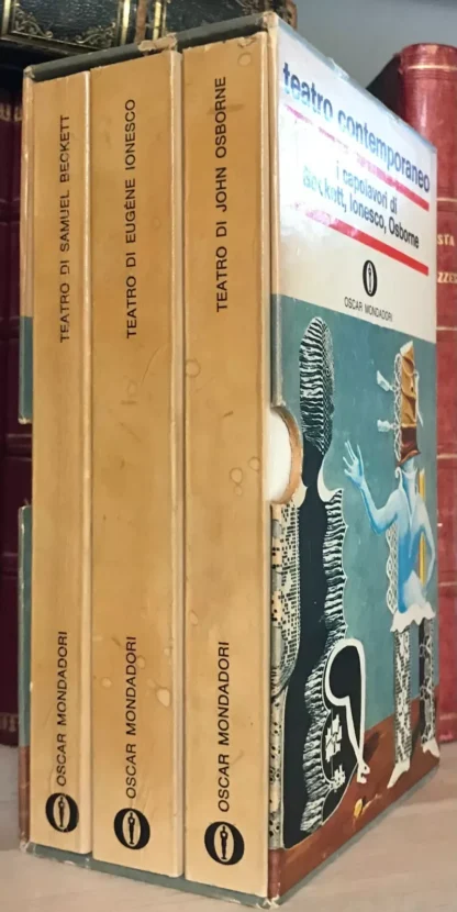 Teatro contemporaneo I capolavori di Beckett Ionesco Osborne 3 volumi 1971