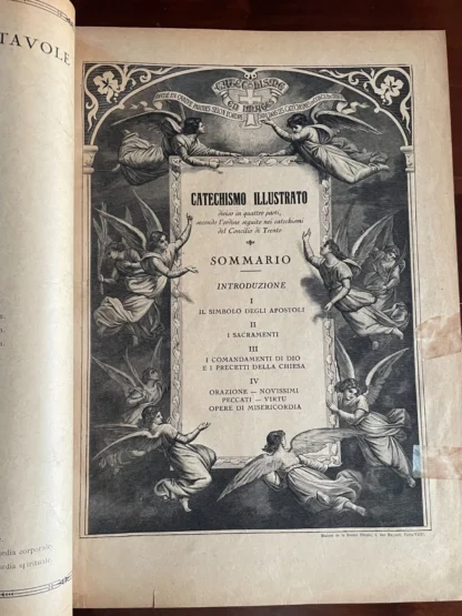 Catechismo illustrato Maison De La Bonne Presse 1929 - immagine 3