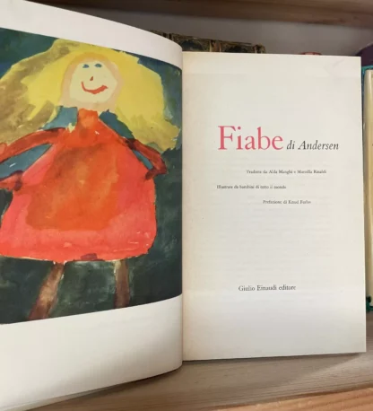Fiabe di Andersen illustrate da bambini di tutto il mondo Einaudi 1954 Millenni - immagine 7