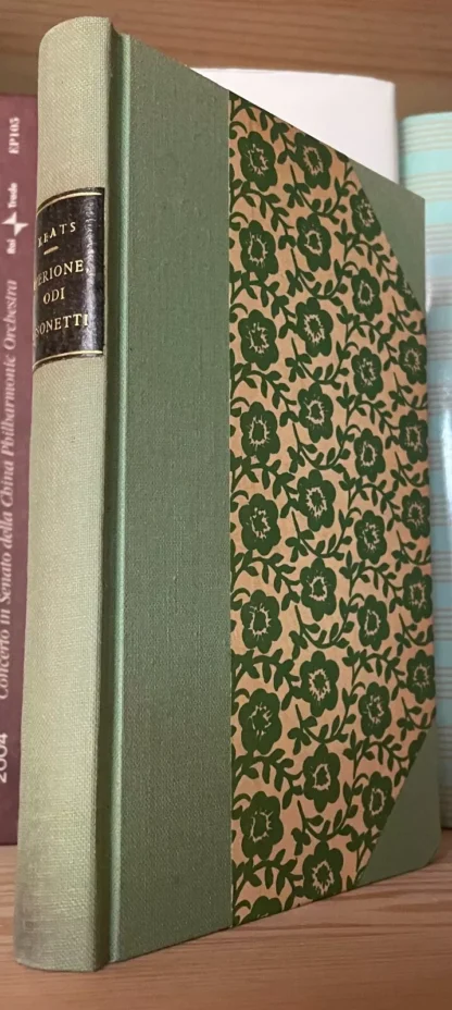 John Keats Iperione odi e sonetti testo a fronte Sansoni 1953
