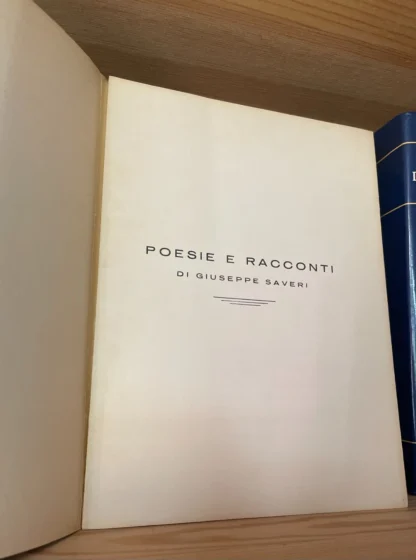Poesie e racconti di Giuseppe Saveri Casa Editrice cultura religiosa Viterbo - immagine 3