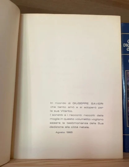 Poesie e racconti di Giuseppe Saveri Casa Editrice cultura religiosa Viterbo - immagine 4