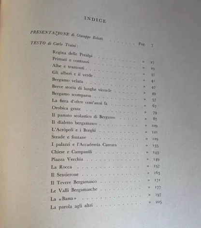 Carlo Traini fascino di Bergamo Editrice Sesa 1953 - immagine 20