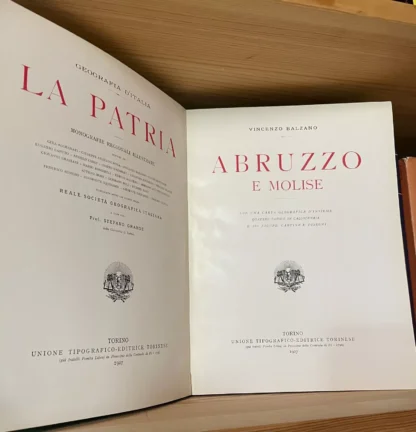 Balzano Abruzzo e Molise La Patria Monografie regionali illustrate Utet 1927 - immagine 4