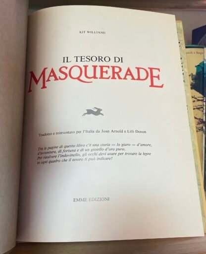 Kit Williams Il tesoro di Masquerade Emme Edizioni 1981 - immagine 4