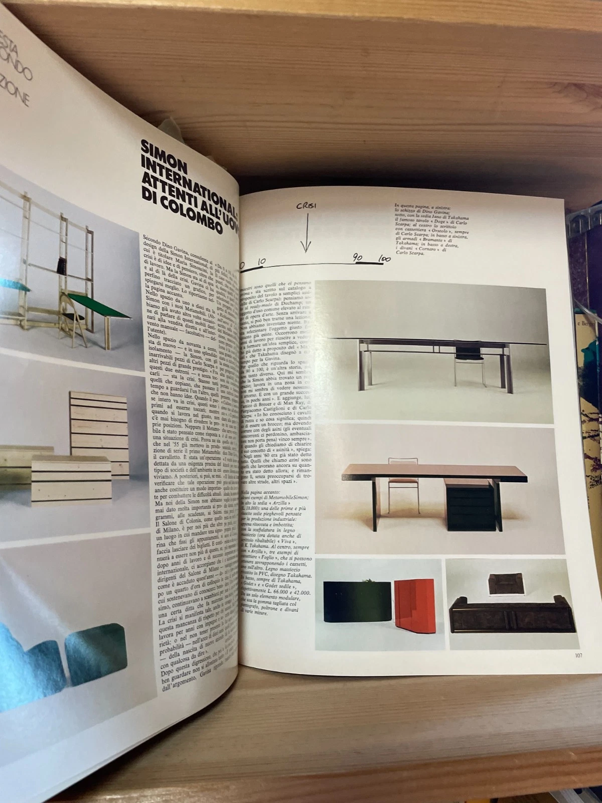 Casa Vogue Marzo 1976 n. 55 Cassina Artemide Villa Reale di Monza - immagine 10