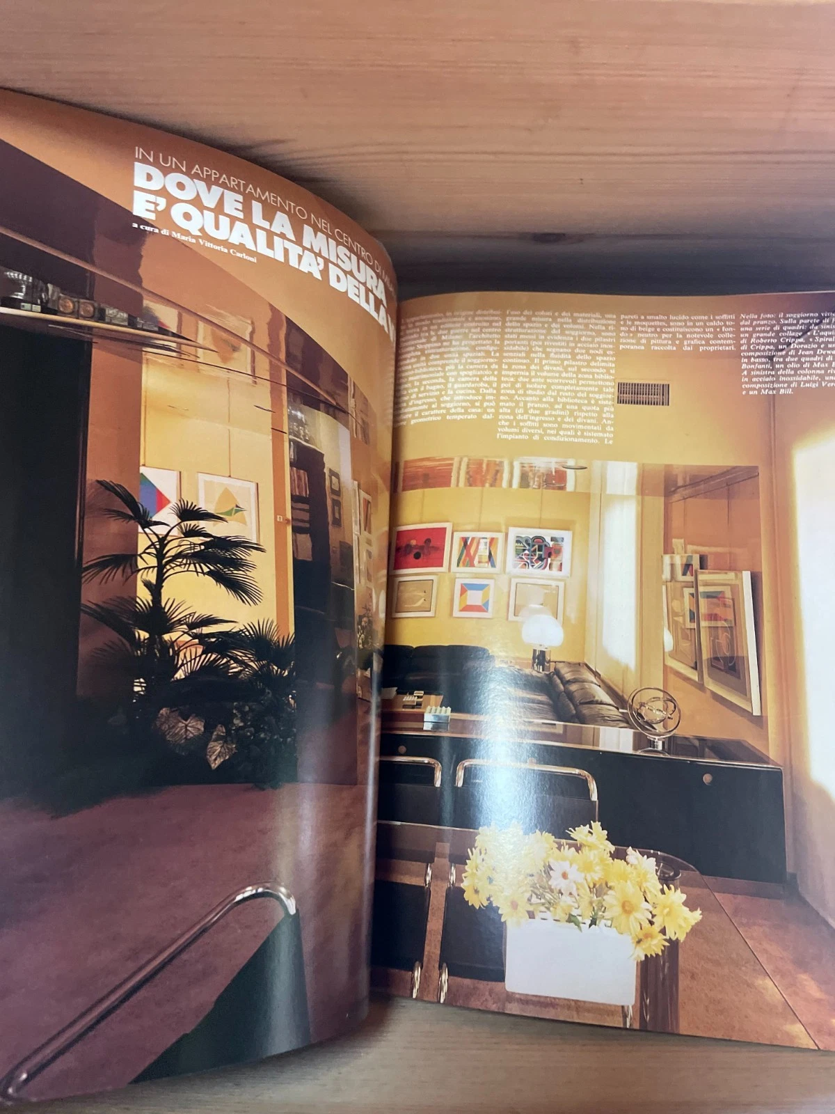 Casa Vogue Marzo 1976 n. 55 Cassina Artemide Villa Reale di Monza - immagine 6