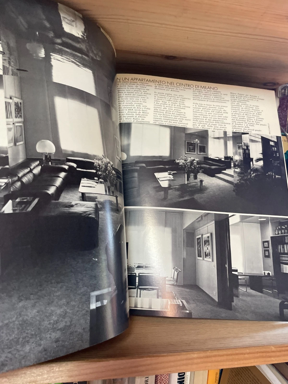 Casa Vogue Marzo 1976 n. 55 Cassina Artemide Villa Reale di Monza - immagine 7