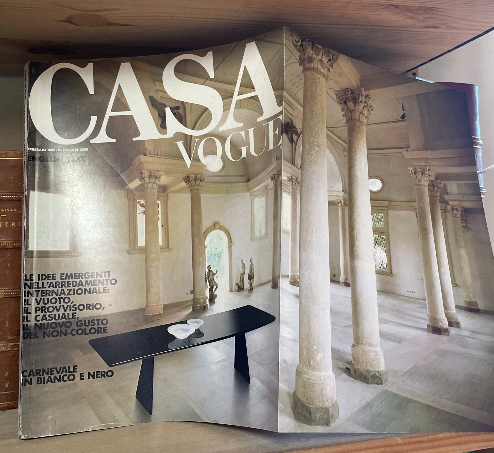 Casa Vogue Febbraio 1982 n. 127 Shiro Kuramata Fornasetti Natalini - immagine 2