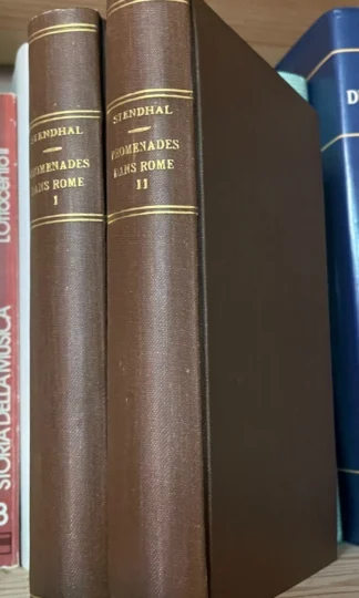 Stendhal Promenades dans Rome Calmann-Lévy s. d.
