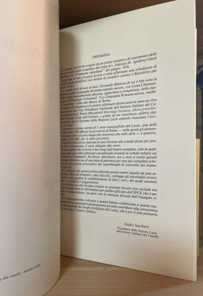 A.VV. Carta dei luoghi fortificati del Lazio Palombi Editori 1985 - immagine 4