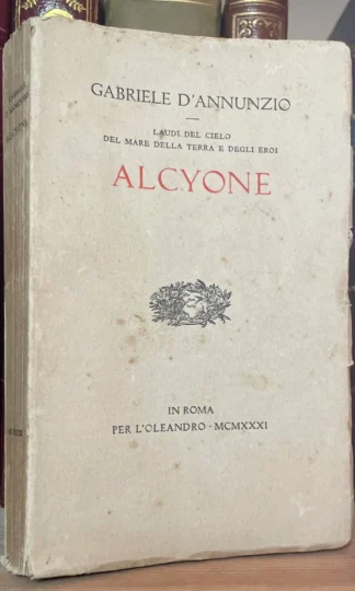 Gabriele D'Annunzio Alcyone in Roma per l'Oleandro 1931