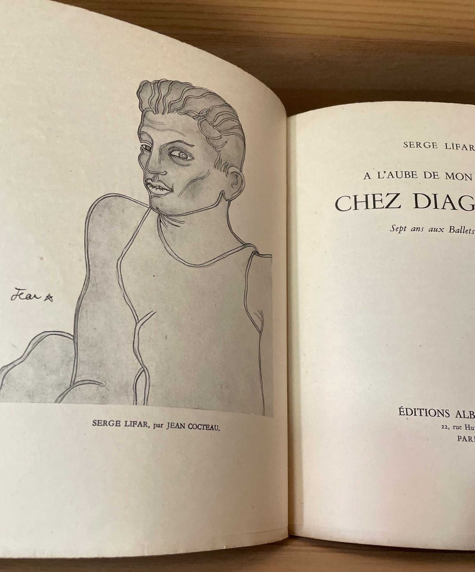 Serge Lifar A L'aube de mon destin chez Diaghilew Albin Michel 1948 - immagine 3