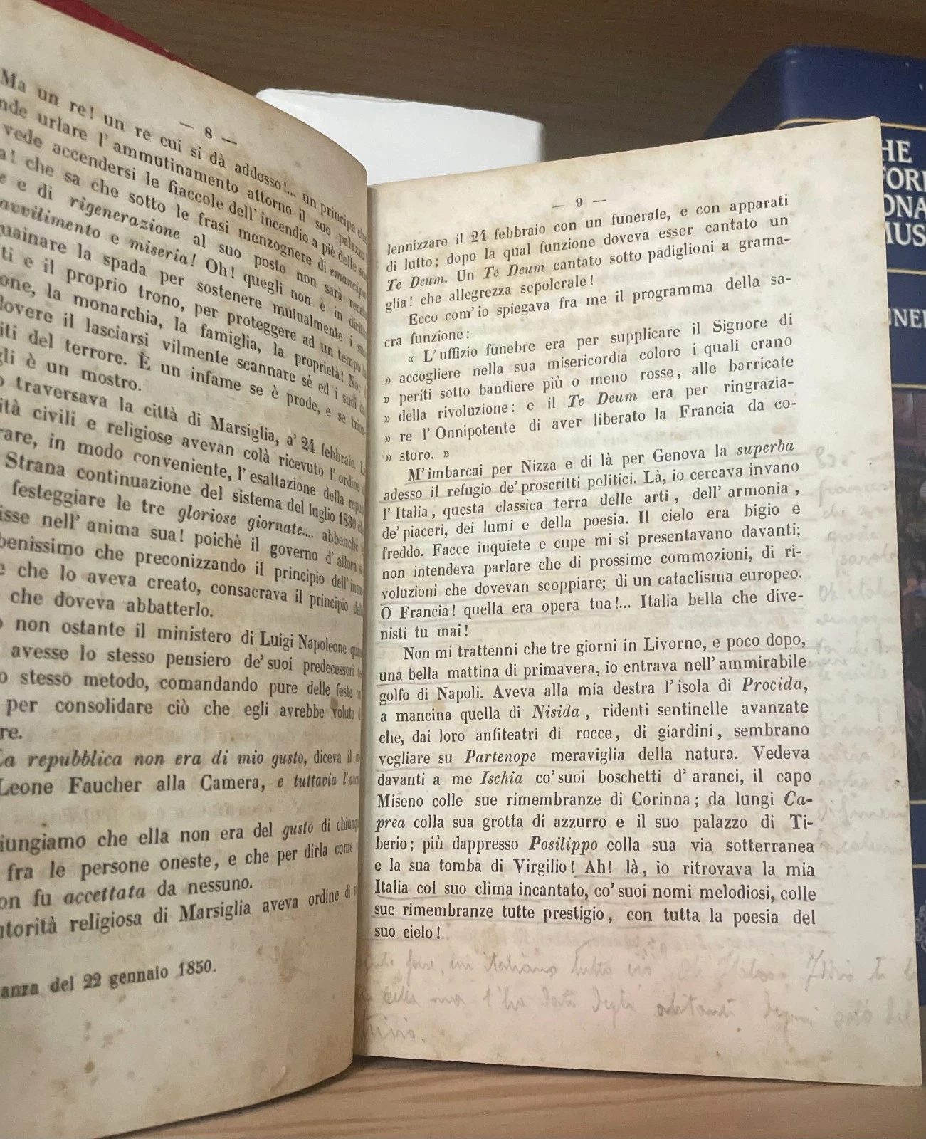 D'Arlincourt L'Italia rossa o Storia delle rivoluzioni (giu 1846-apr 1850) 1851 - immagine 6
