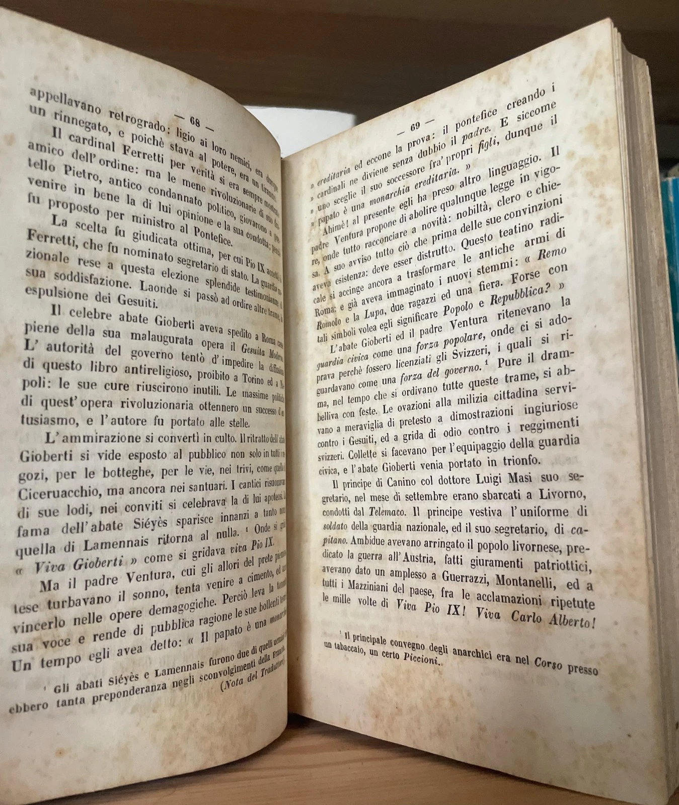 D'Arlincourt L'Italia rossa o Storia delle rivoluzioni (giu 1846-apr 1850) 1851 - immagine 7