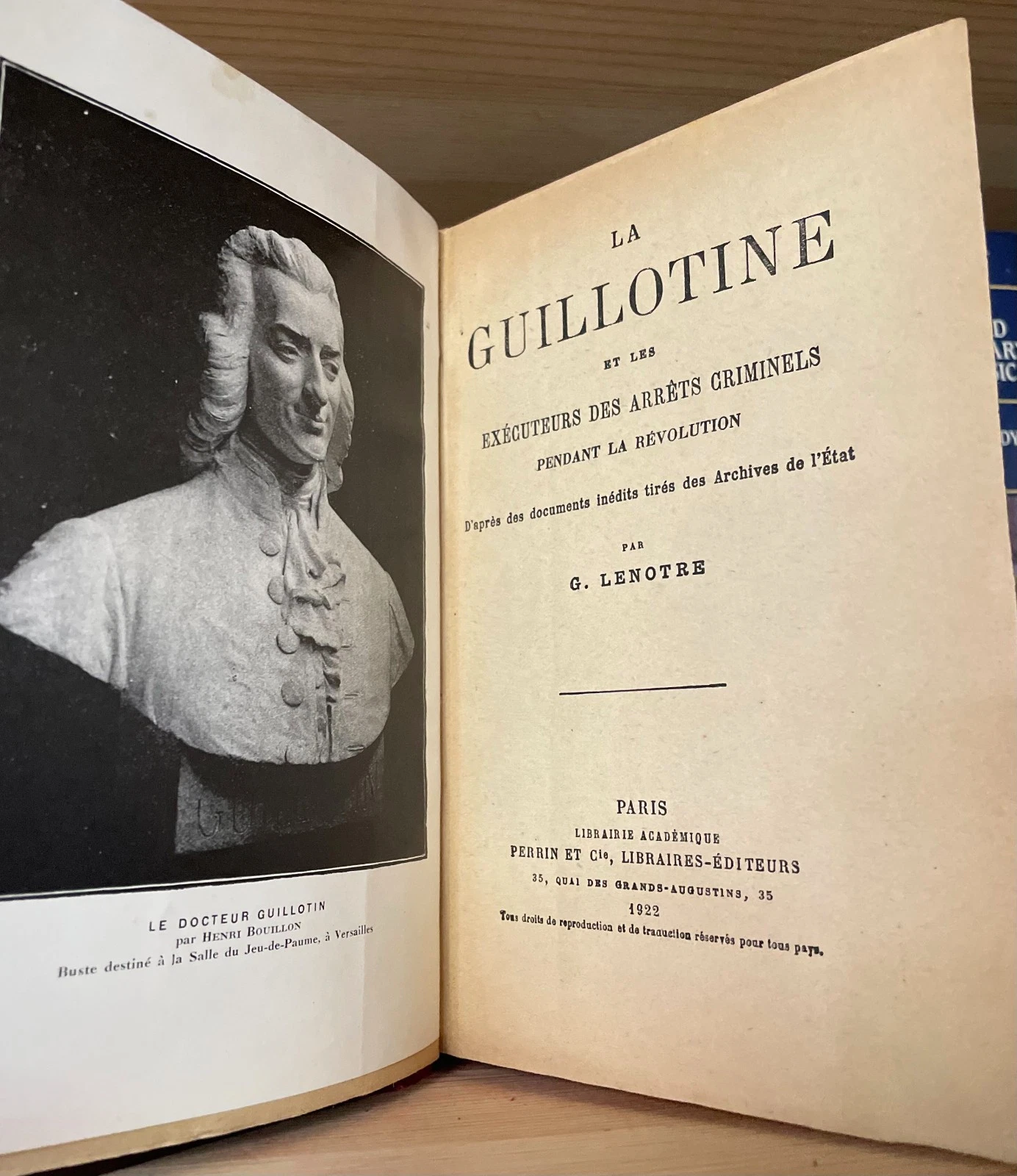 Lenotre La Guillotine et les exécuteurs pendant la Révolution Perrin 1922 - immagine 5
