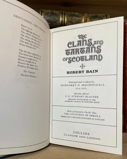 Robert Bain The Clans and Tartans of Scotland Collins 1978 - immagine 7