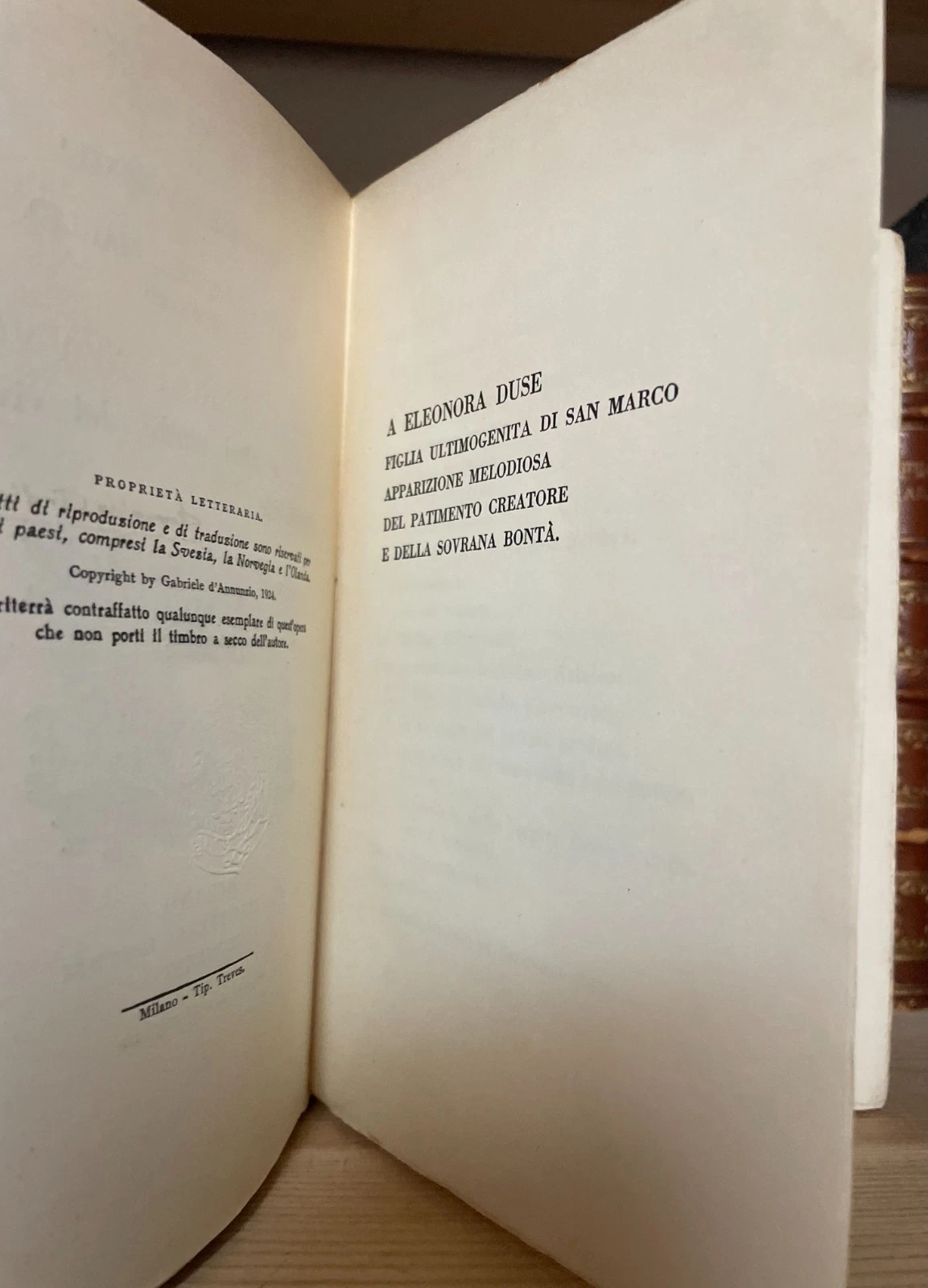 Gabriele D'Annunzio Le Faville del maglio due tomi Treves 1924-1928 - immagine 14